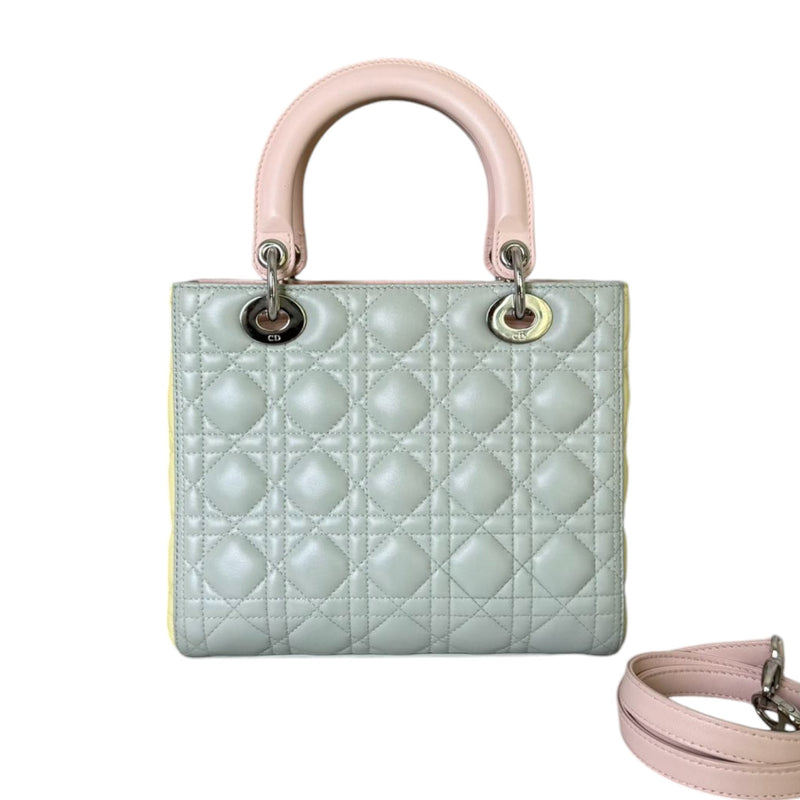 Lady Dior Tri-Color Medium Lambskin Multicolor SHW