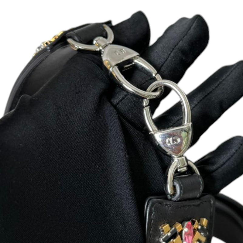 Lady Dior Mini Lambskin Quilted Black SHW