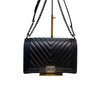 Victoire Shoulder Monogram Black GHW