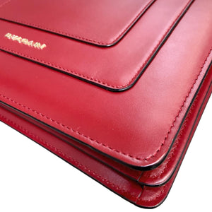 Serpenti Forever Shoulder Calfskin Red GHW