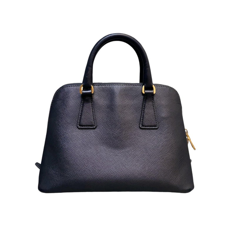 Promenade Tote Small Saffiano Lux Black GHW