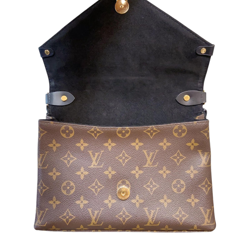 Louis Vuitton Saint Michel Epi Monogram Black GHW