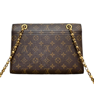 Victoire Shoulder Monogram Black GHW