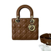 PVC Coco Splash Lambskin Stitched Tote Multicolour SHW