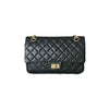 Lady Dior Medium Lambskin Cannage Black GHW