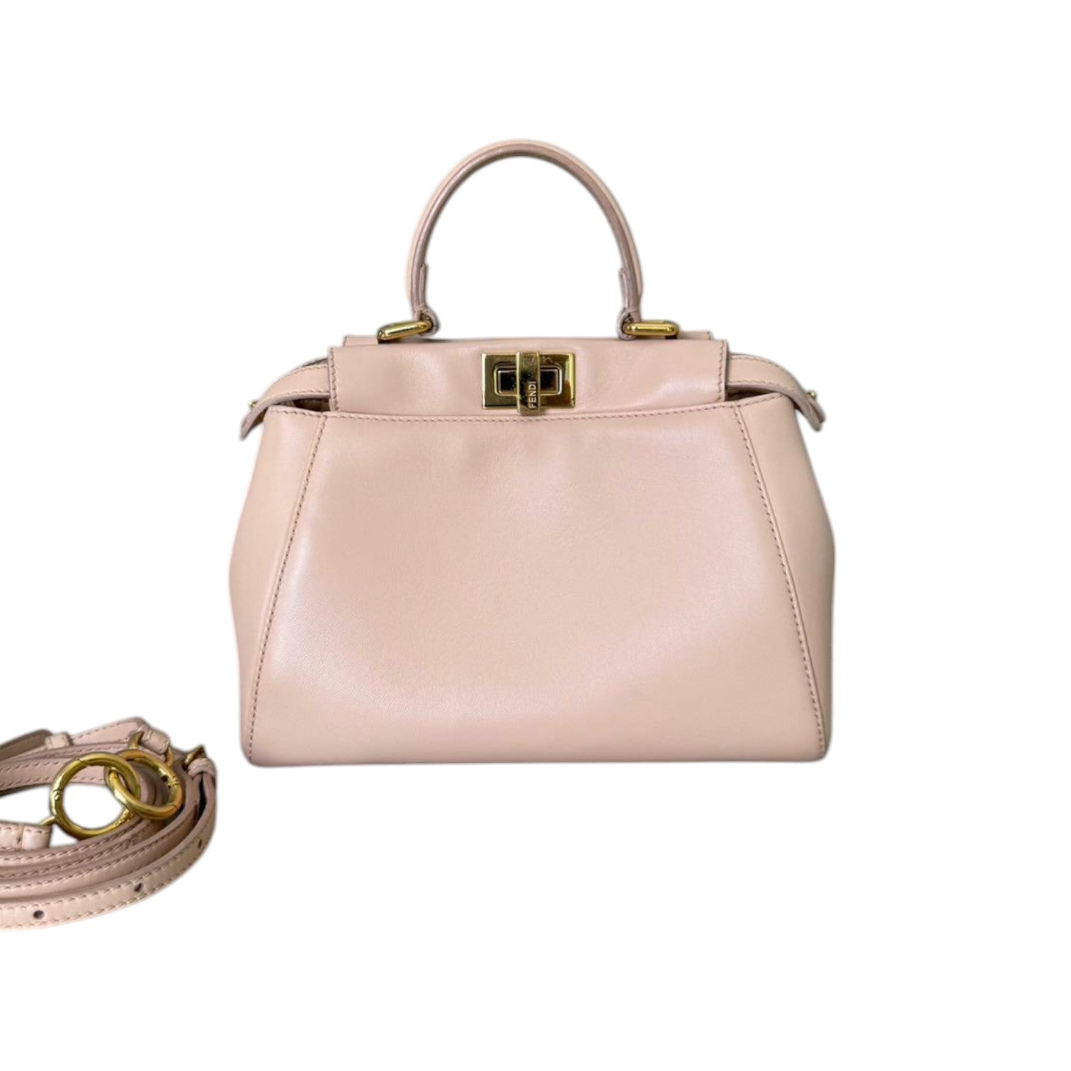 Fendi peekaboo mini pink sale