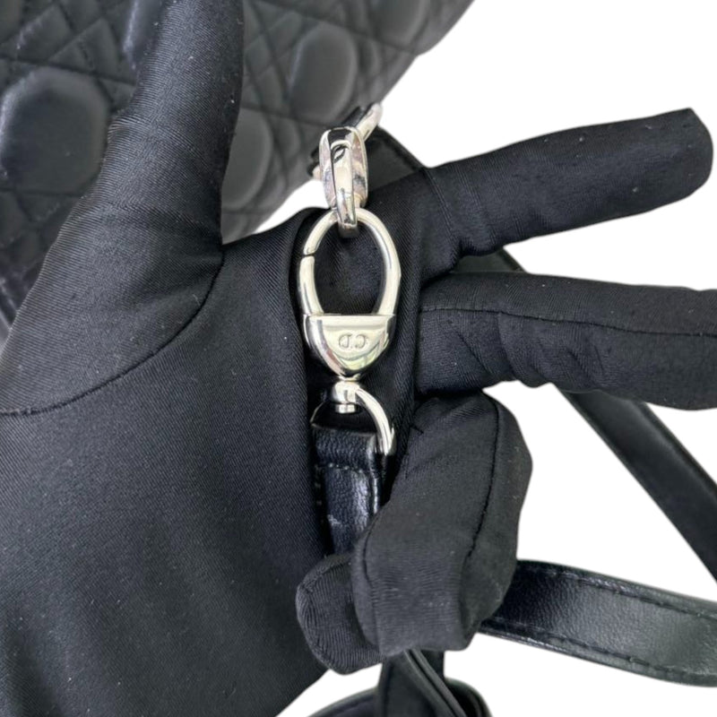 Lady Dior Medium Lambskin Black SHW