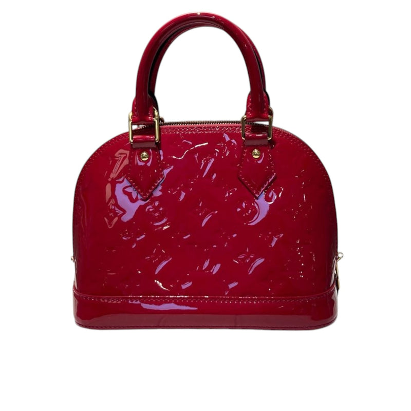 Alma BB Vernis Patent Leather Cherry GHW