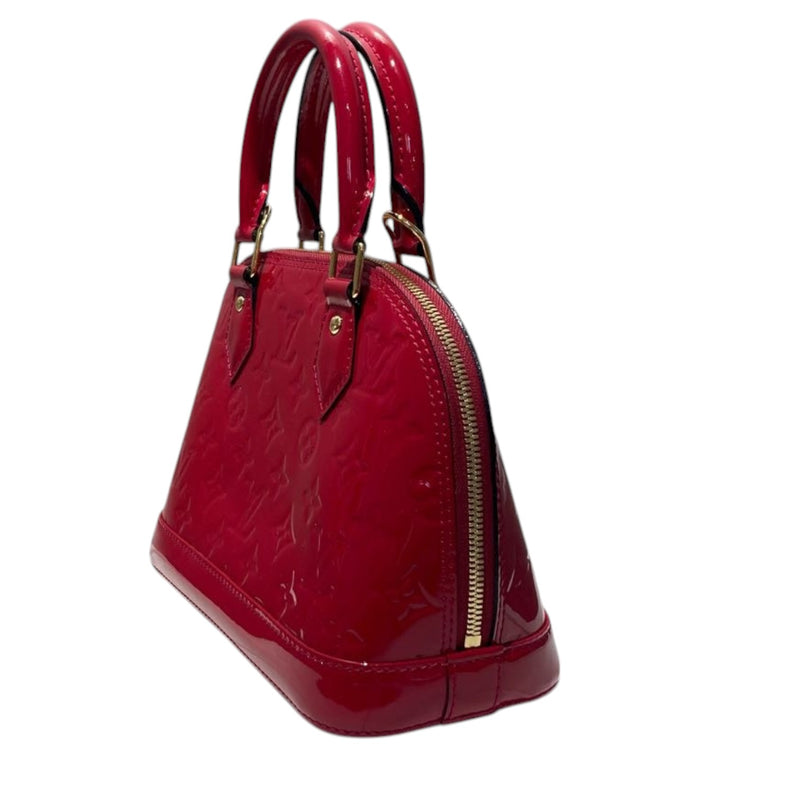 Alma BB Vernis Patent Leather Cherry GHW