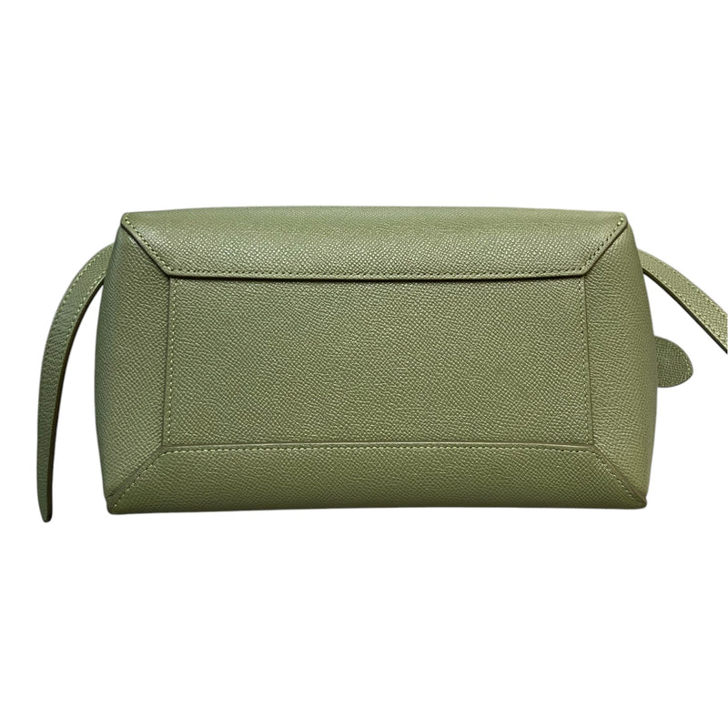 Micro Belt Grained Calfskin Green GHW