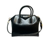 Medium GG Marmont Bag Calfskin Black GHW