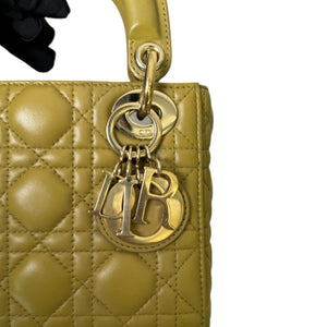 Mini Lady Dior Lambskin Ginger GHW