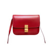 Medium Red Lady Dior Patent SHW