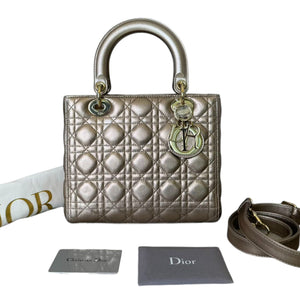 Lady Dior Rose Gold Bag | Lady Dior Bag | Bag Religion