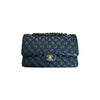 Medium Classic Flap Caviar Black GHW