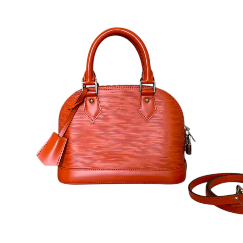 Alma BB Epi Leather Orange SHW