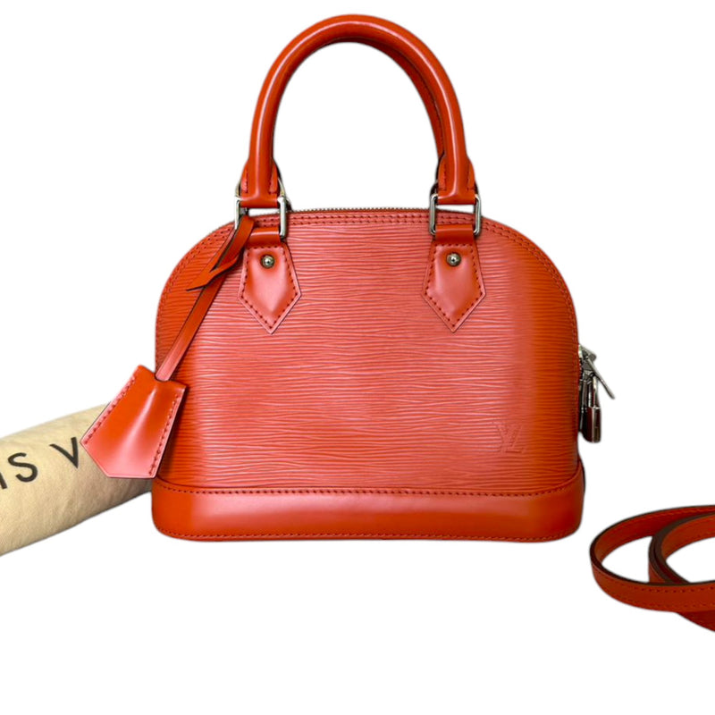 Alma BB Epi Leather Orange SHW