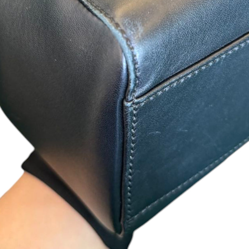 Peekaboo Iconic Satchel Mini Nappa Lambskin Black GHW