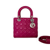 My ABCDior Lady Dior Small Lambskin Quilted Black GHW