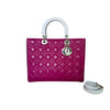 Lady Dior Medium Lambskin Red GHW