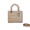 Lady Dior Medium Lambskin Cannage Light Pink GHW