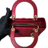 Lady Dior Medium Lambskin Red GHW