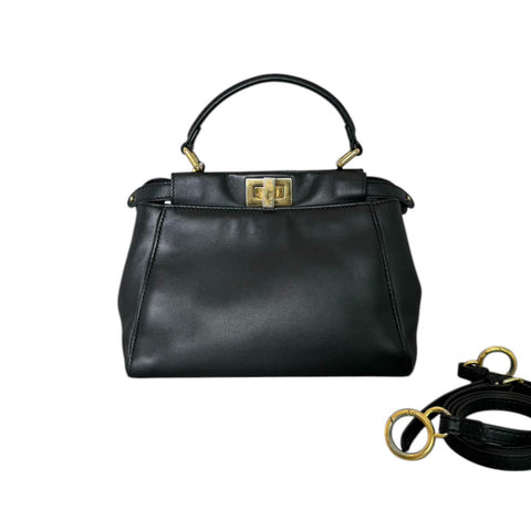 Medium Phantom Handbag in Black