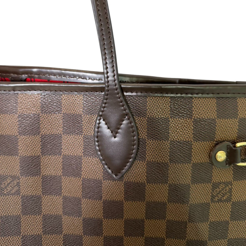 Neverfull MM Damier Ebene Brown GHW