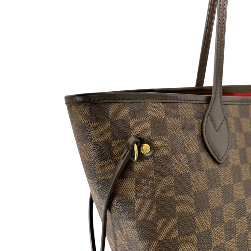 Neverfull MM Damier Ebene Brown GHW