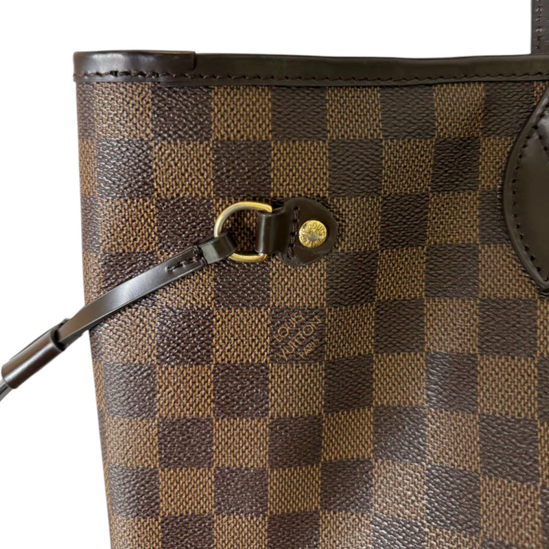 Neverfull MM Damier Ebene Brown GHW