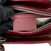 Lady Dior Medium Patent Quilted Red SHW