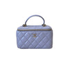 Mini GG Marmont Matelasse Velvet Blue