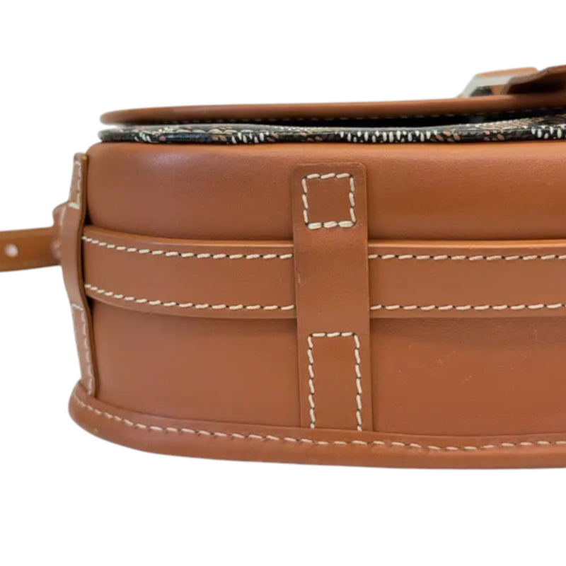 Belvedere II PM Messenger Goyardine Brown SHW