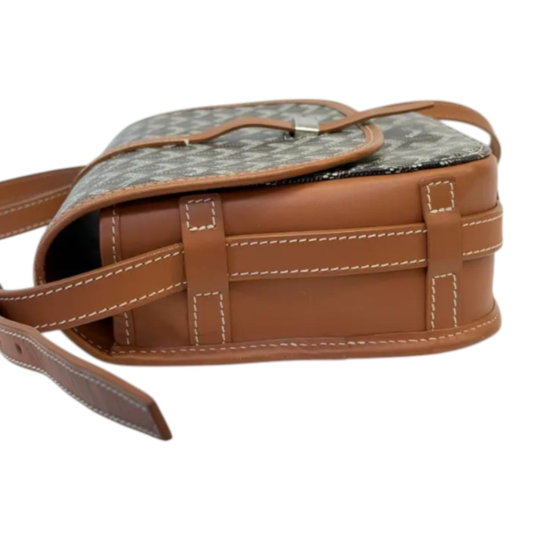 Belvedere II PM Messenger Goyardine Brown SHW