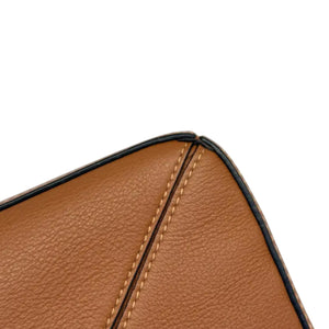 Puzzle Small Calfskin Quilted Tan SHW