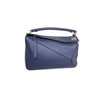 Deauville Canvas Large Stripped Blue