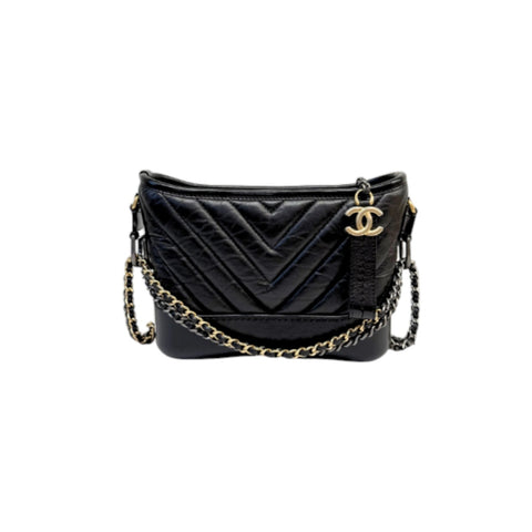 Medium Classic Lambskin Double Flap Bag Black