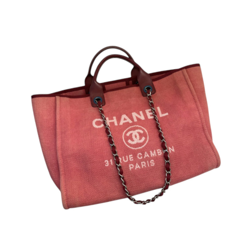 Deauville Tote Large Canvas Red SHW