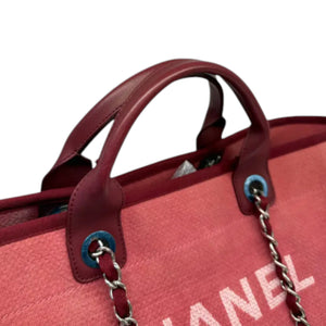 Deauville Tote Large Canvas Red SHW