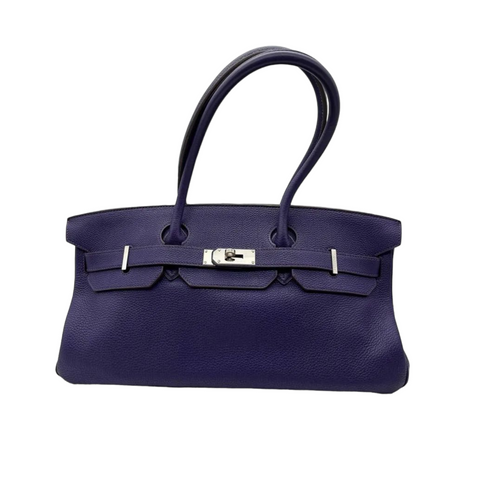 Hermes ia Buffalo Leather/Fjord Leather Garden Party Handbag - A –  LuxuryPromise