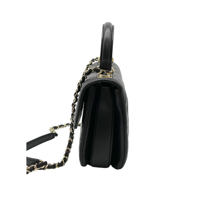 Trendy CC Small Black Flap Bag GHW