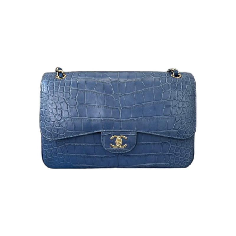 Jumbo Double Flap Blue GHW