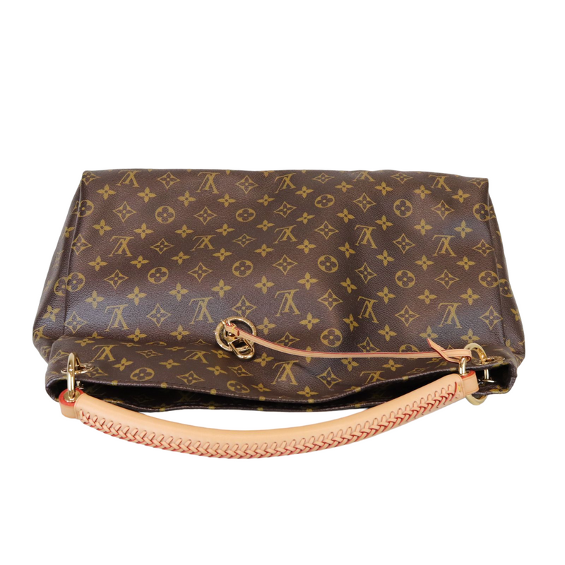 Louis Vuitton, Bags, Louis Vuitton Lv Artsy Mm Brown Tan Monogram  Shoulder Bag