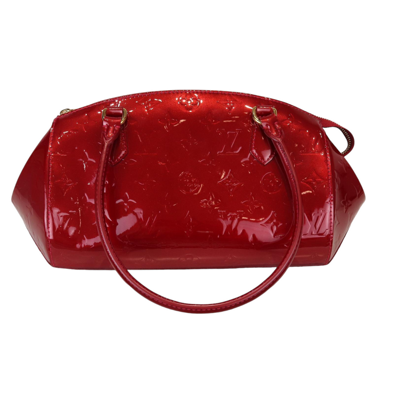 Louis Vuitton Monogram Vernis Sherwood PM - Red Shoulder Bags