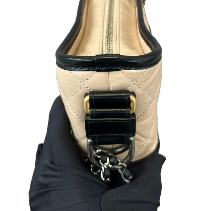 Chanel Small Tweed Gabrielle Hobo - Grey Shoulder Bags, Handbags -  CHA874476