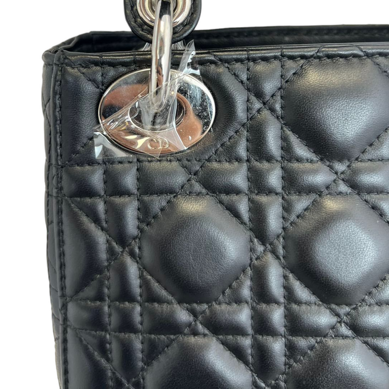 Dior - Mini Lady Dior Bag Black Cannage Lambskin - Women