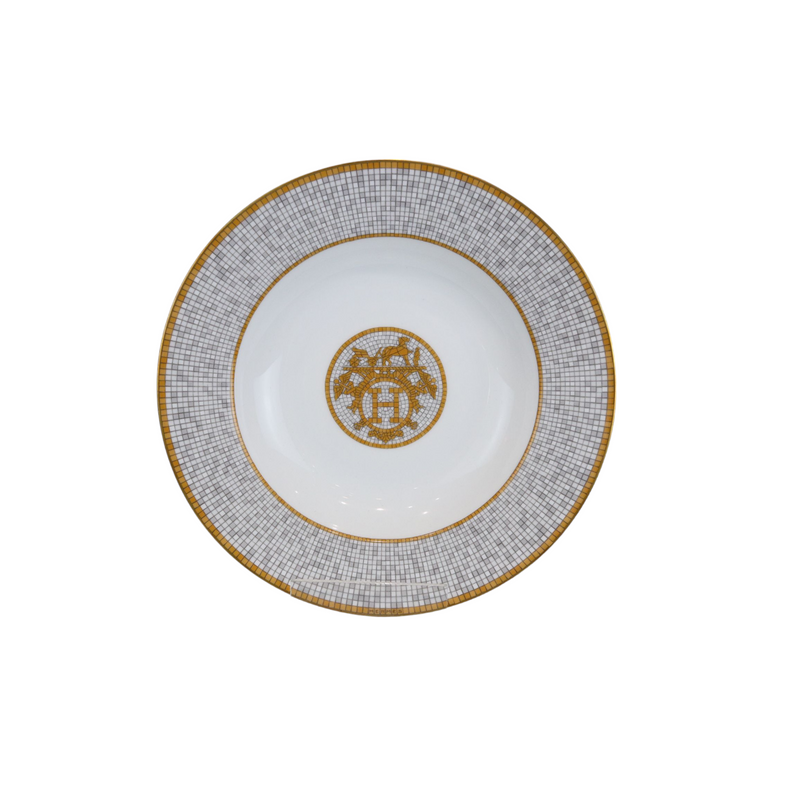 Mosaique Au 24 Gold Soup Plate