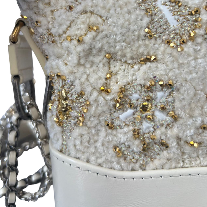 Chanel CC Sequin Mini Gabrielle Hobo Handbag
