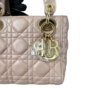 Mini Lady Dior in Baby Pearly Pink LGHW