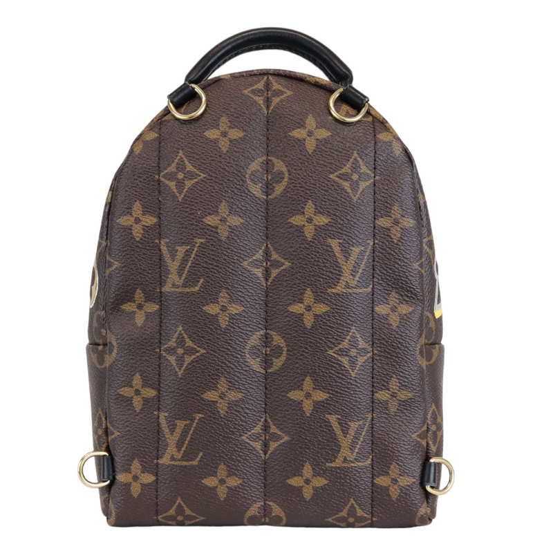 Louis Vuitton Palm Springs Monogram (Updated Zipper) MM in Coated  Canvas/Cowhide Leather with Gold-tone - US